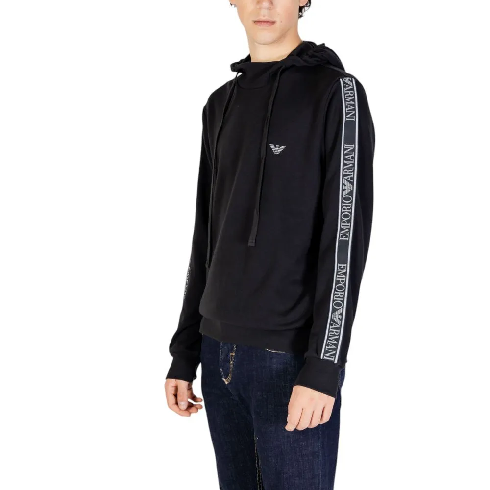 Emporio Armani Underwear Men's Black Cotton Sweater