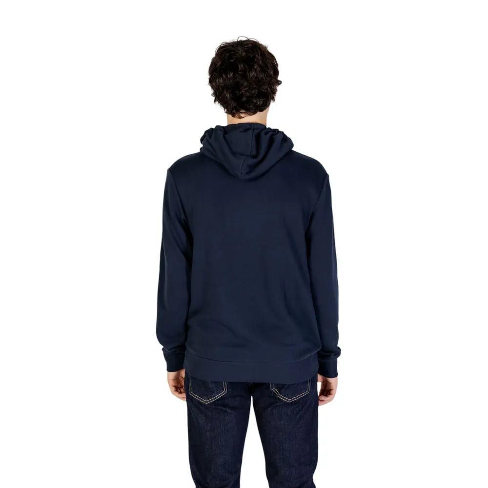 Emporio Armani Underwear Men's Blue Cotton Sweater