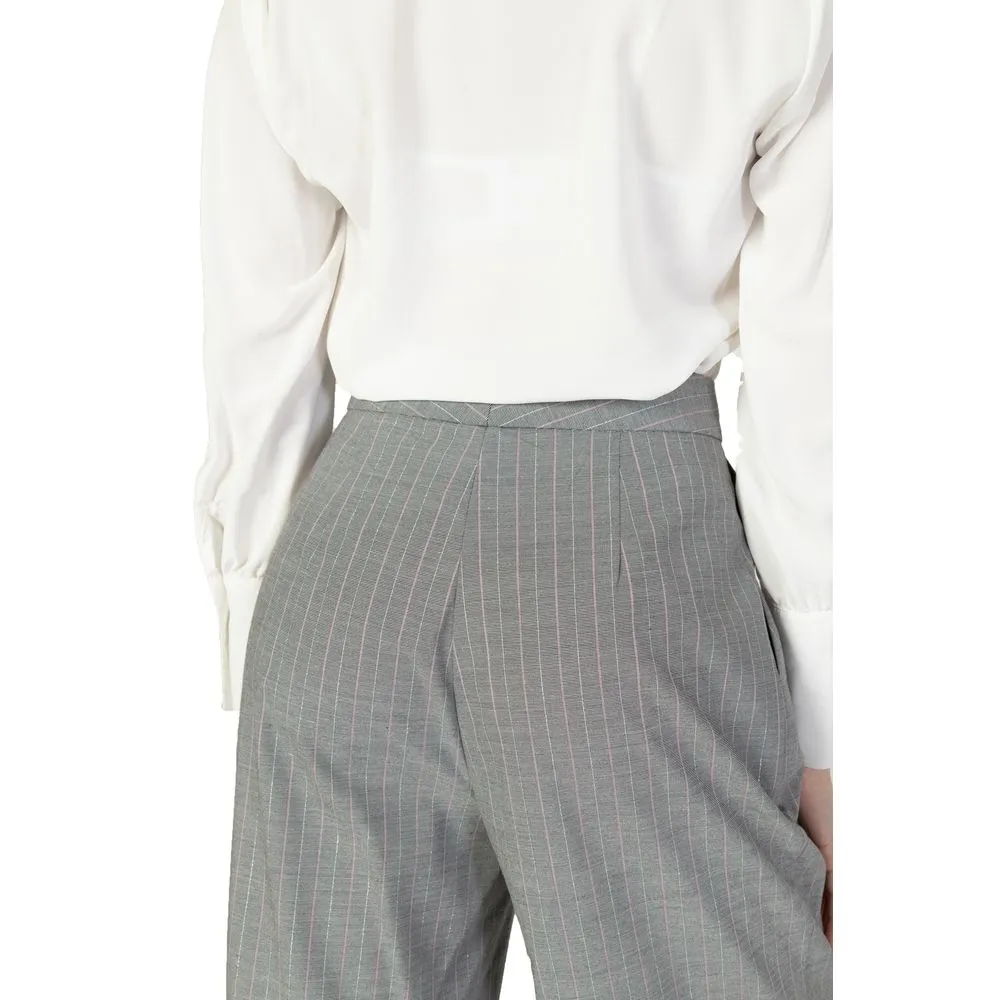 Rinascimento Women's Multicolor Polyester Jeans & Pant