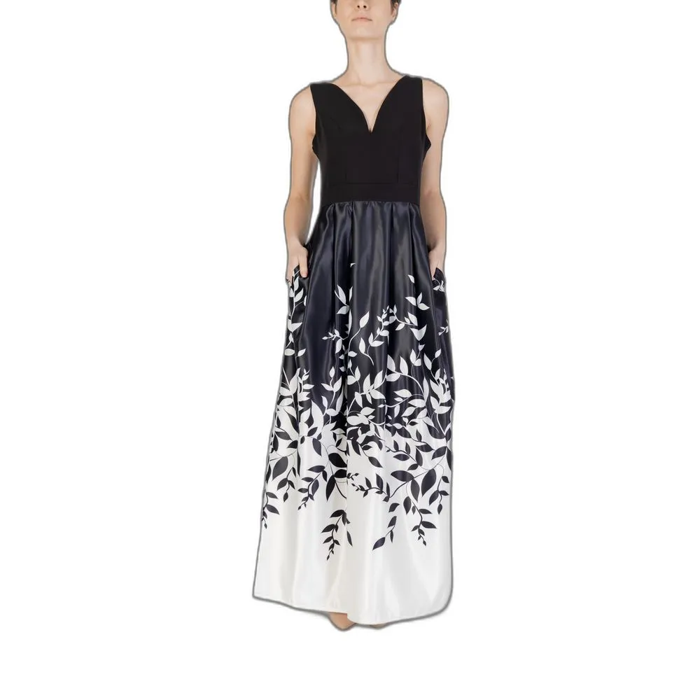 Rinascimento Women's Black Polyester Dress