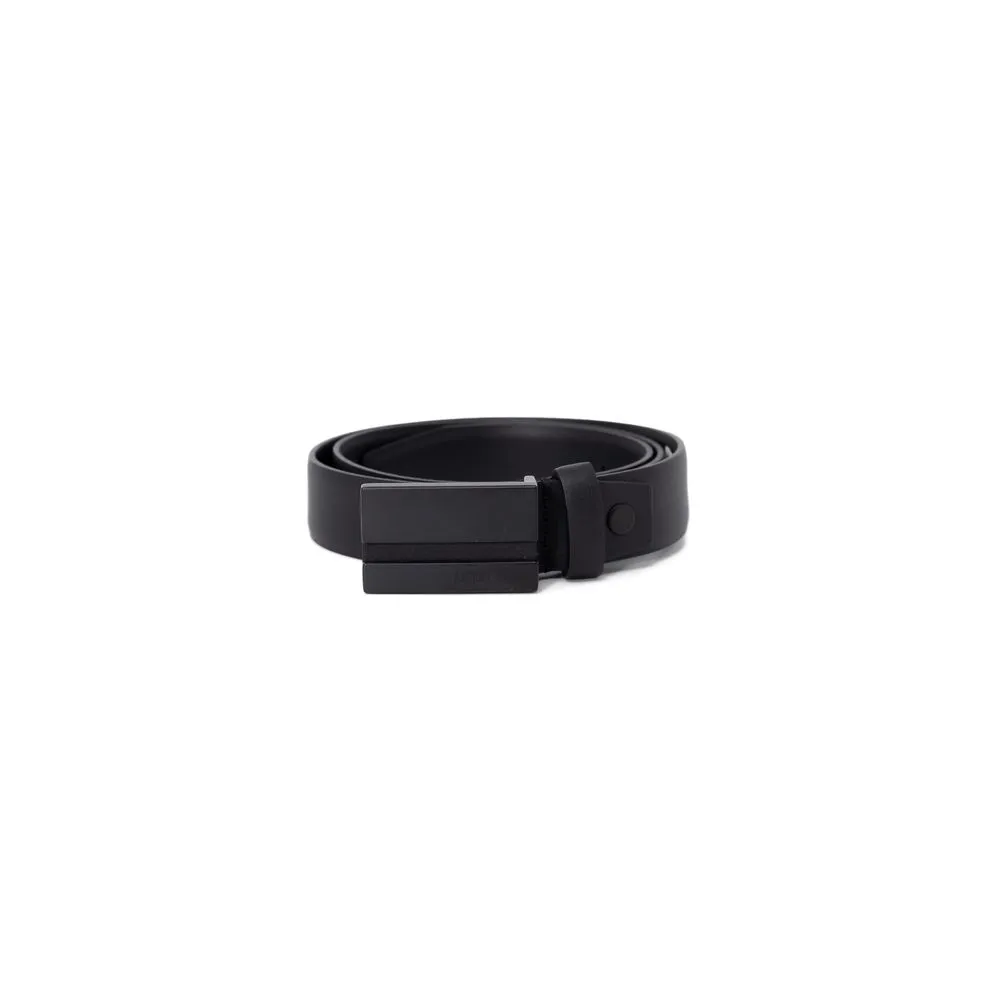 Antony Morato Men's Black Leather Belt