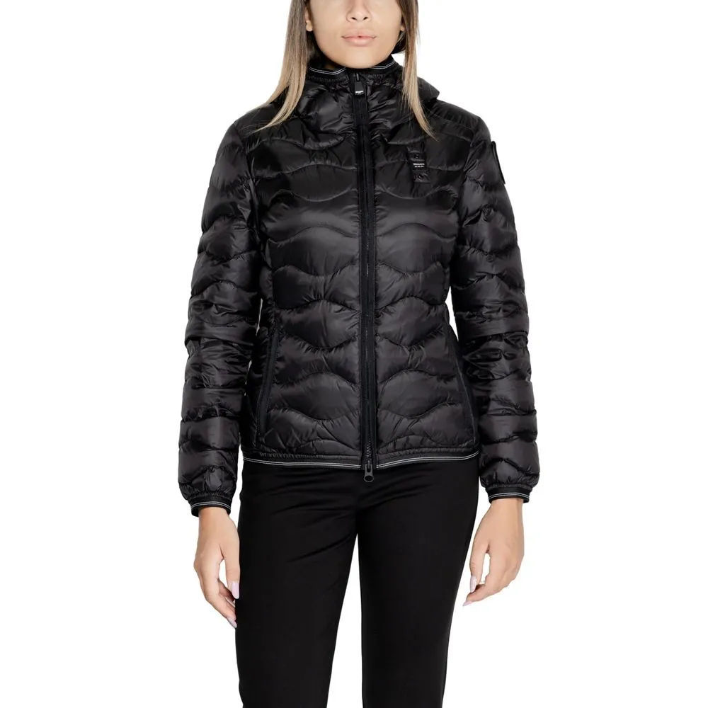 Blauer Women's Black Duck Feathers Jackets & Coat