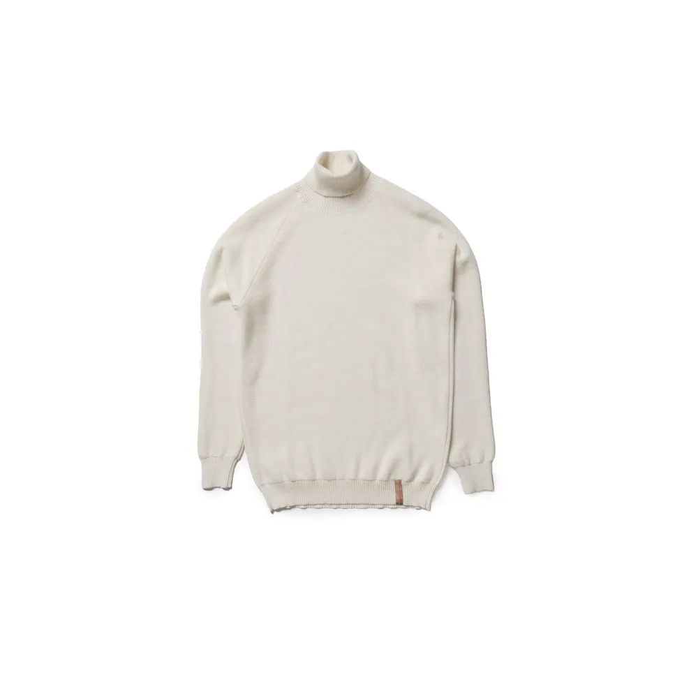 Alviero Martini Prima Classe Men's White Viscose Sweater