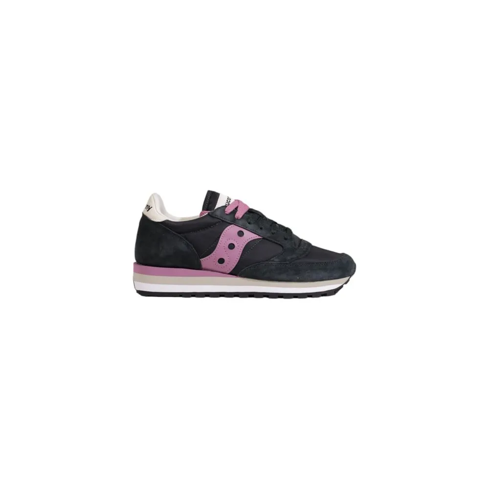 Saucony Women's Black Suede Sneaker