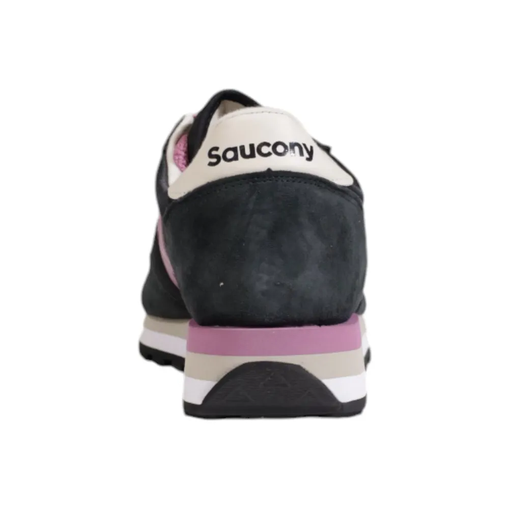 Saucony Women's Black Suede Sneaker