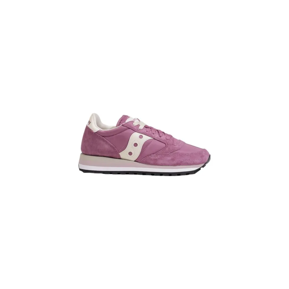 Saucony Women's Pink Suede Leather Sneaker