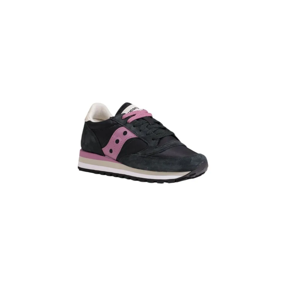 Saucony Women's Black Suede Sneaker
