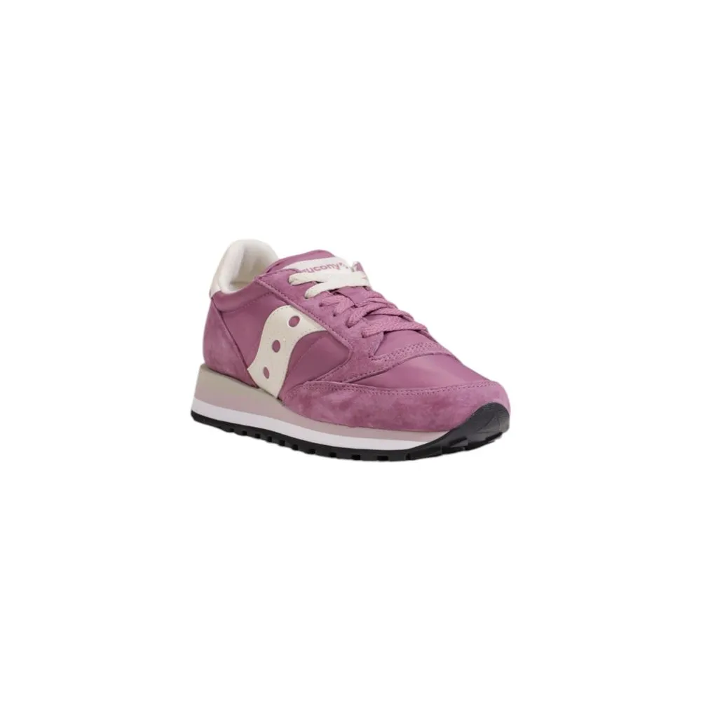 Saucony Women's Pink Suede Leather Sneaker