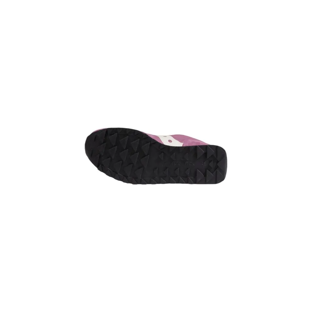 Saucony Women's Pink Suede Leather Sneaker