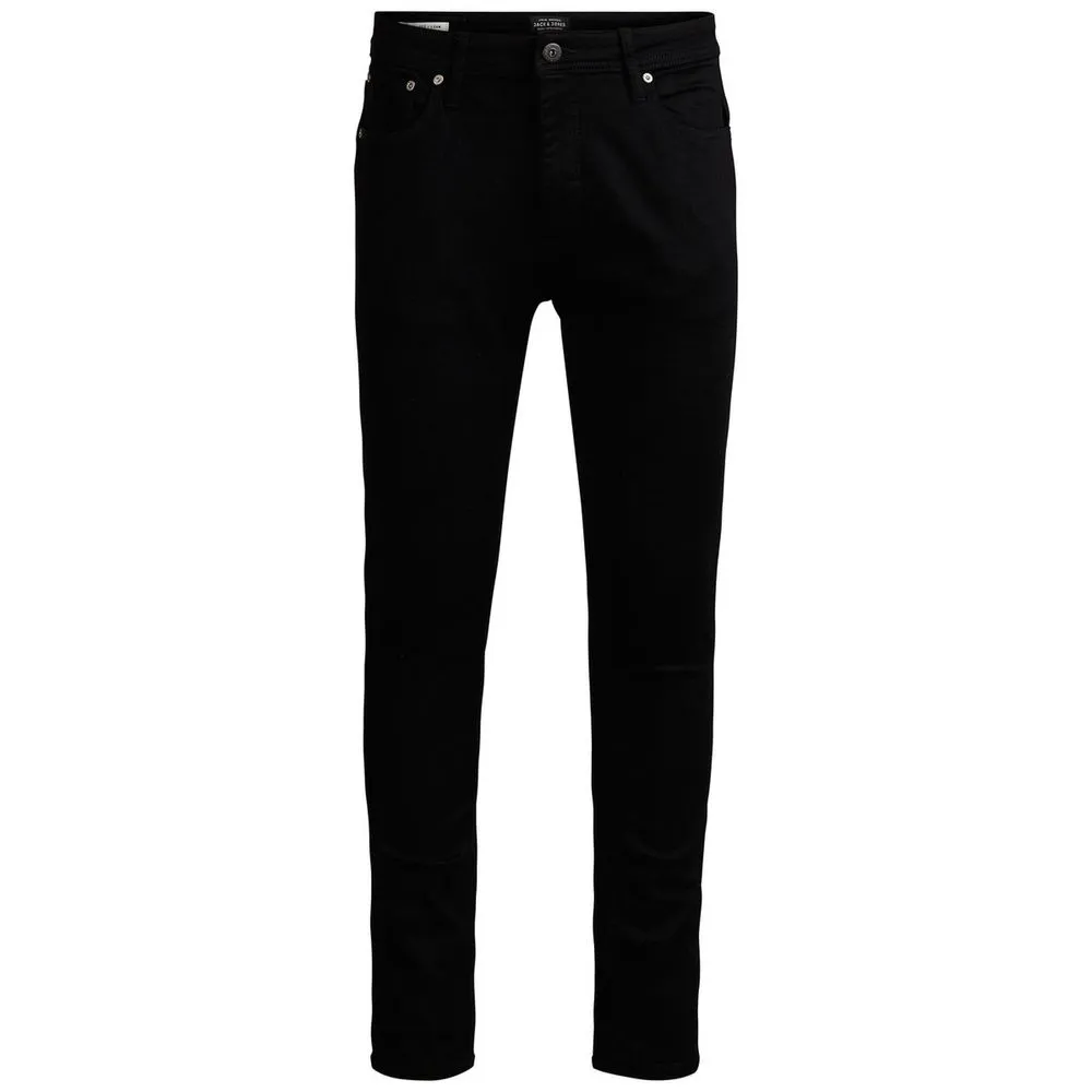 Jack Jones Men's Black Cotton Jeans & Pant