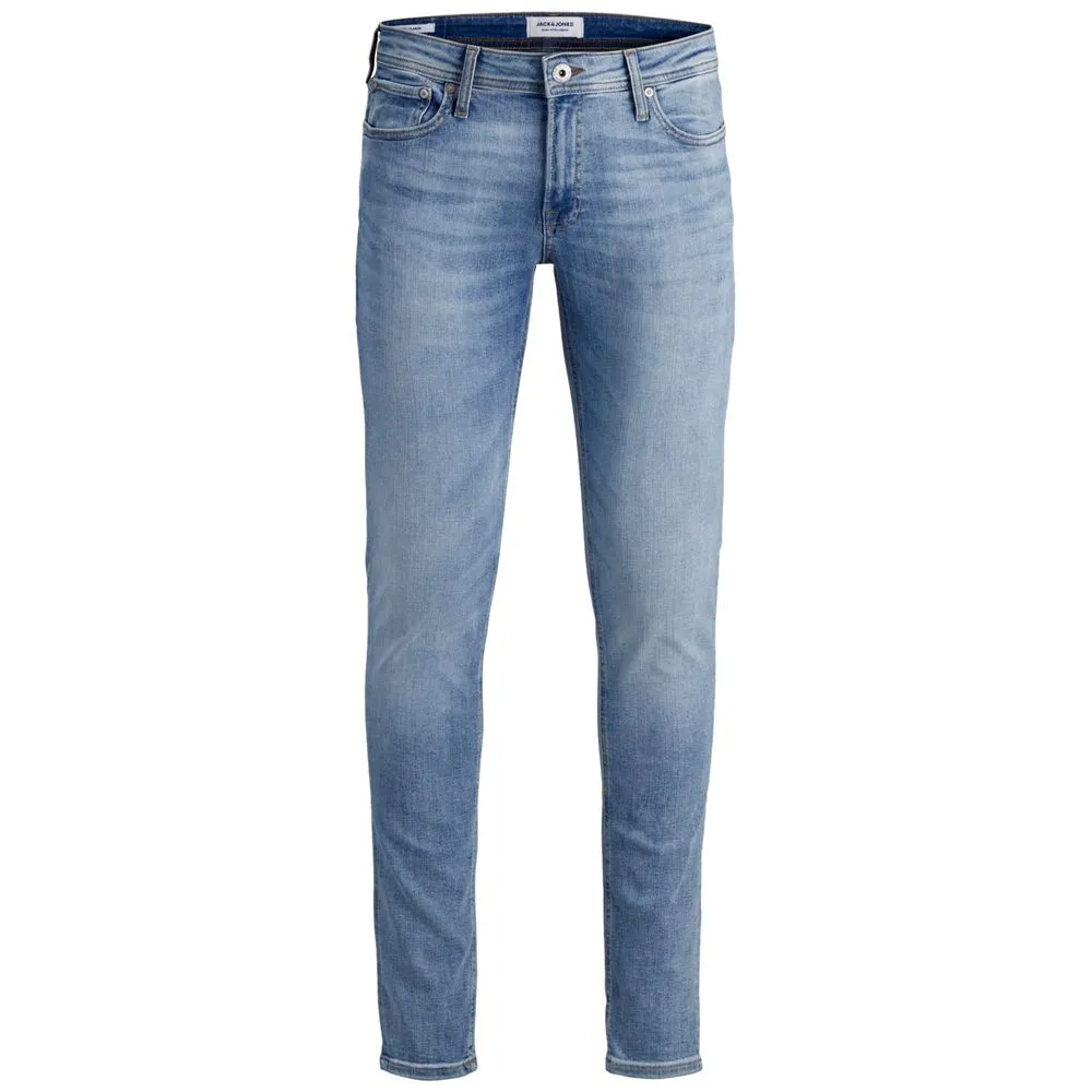 Jack Jones Men's Blue Cotton Jeans & Pant