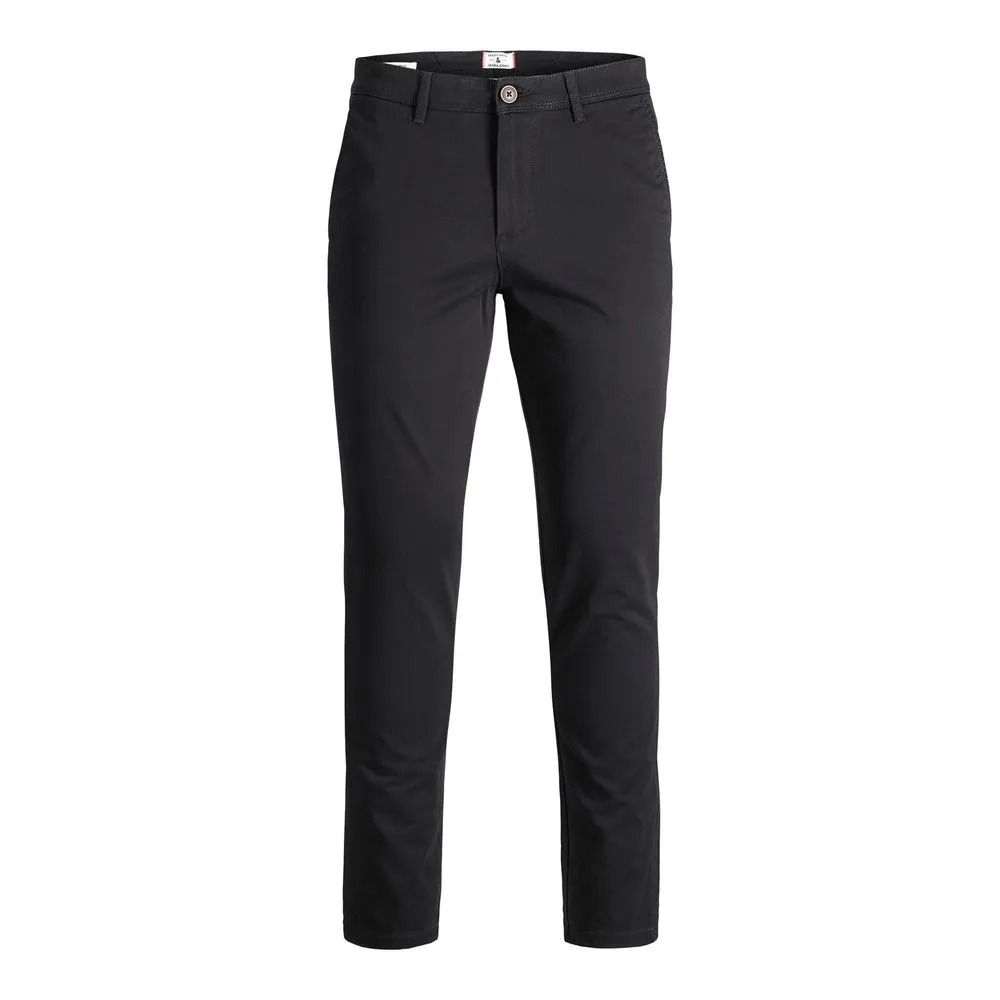 Jack Jones Men's Black Cotton Jeans & Pant