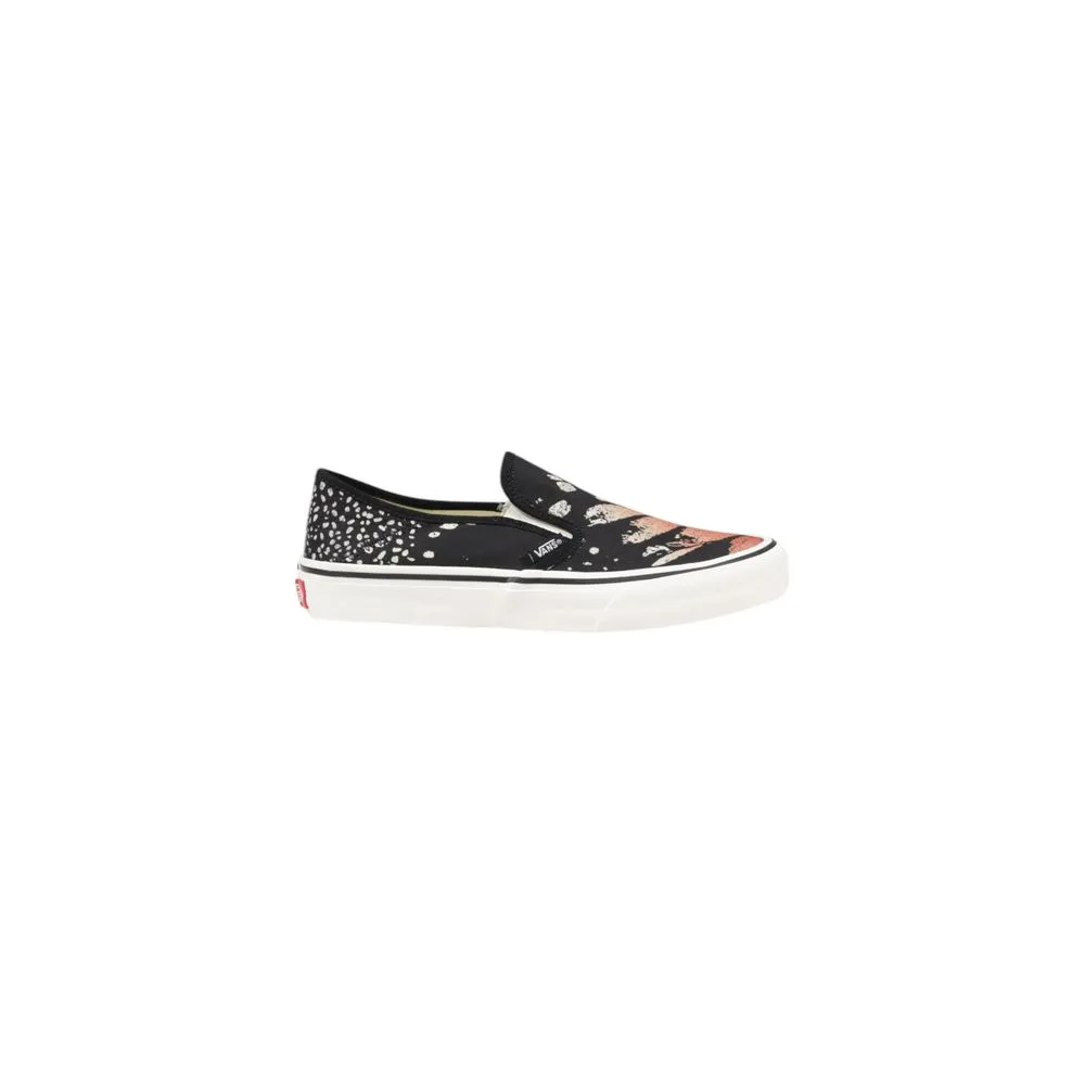 Vans Women's Black Leather Sneaker