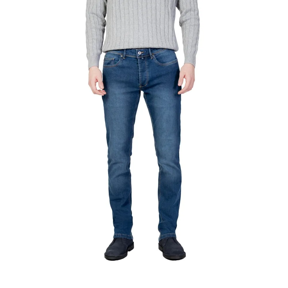 U.S. POLO ASSN. Men's Blue Cotton Jeans & Pant