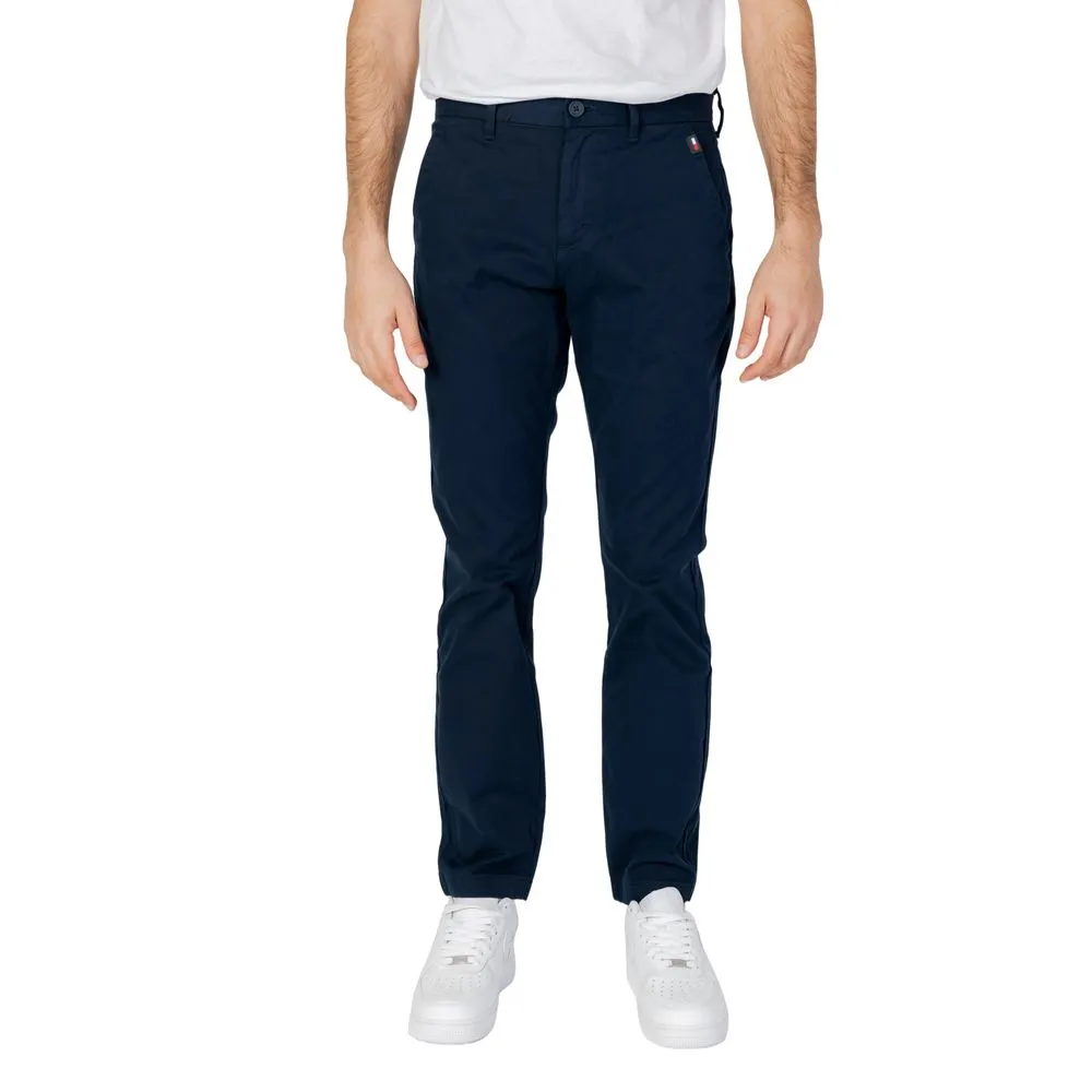 Tommy Hilfiger Jeans Men's Blue Cotton Cotton Jeans & Pant