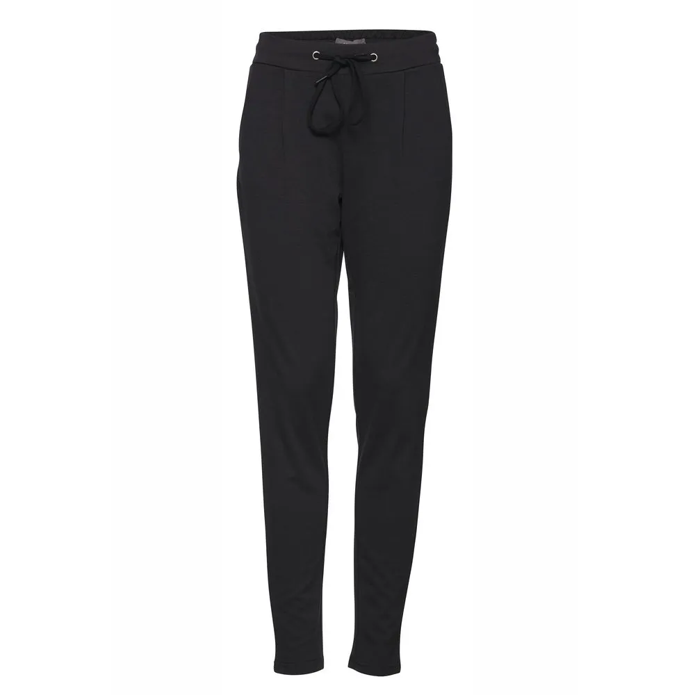 ICHI Women's Black Polyester Jeans & Pant