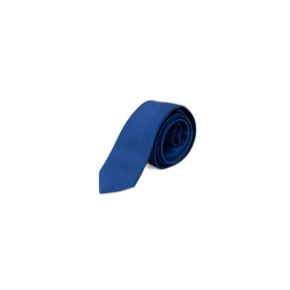 Antony Morato Men's Blue Silk Ties & Bowty