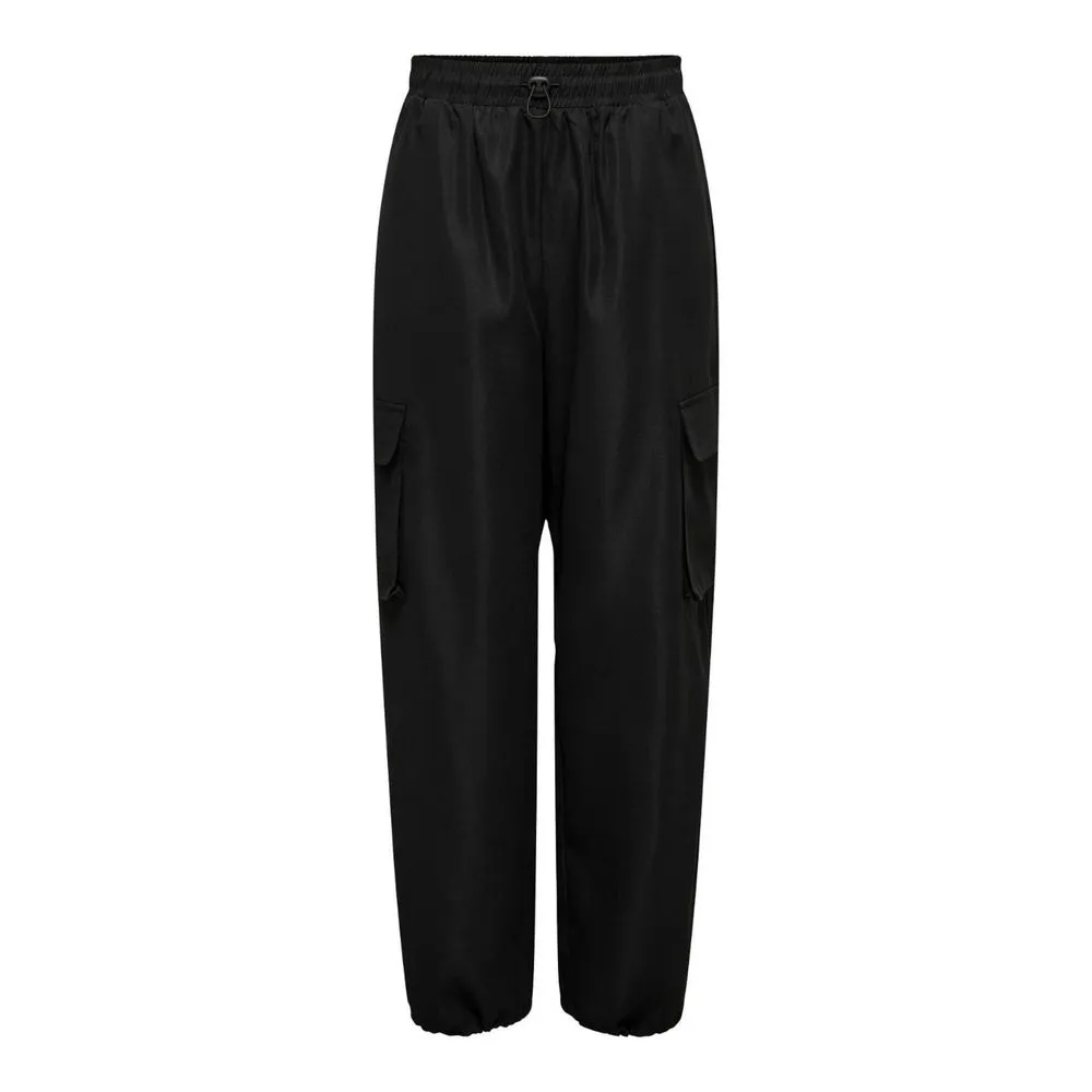 Only Women's Black Cotton Jeans & Pant