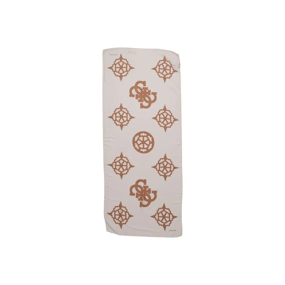 Guess Women's Beige Polyester Scarf