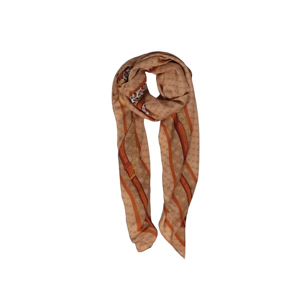 Guess Women's Beige Viscose Scarf