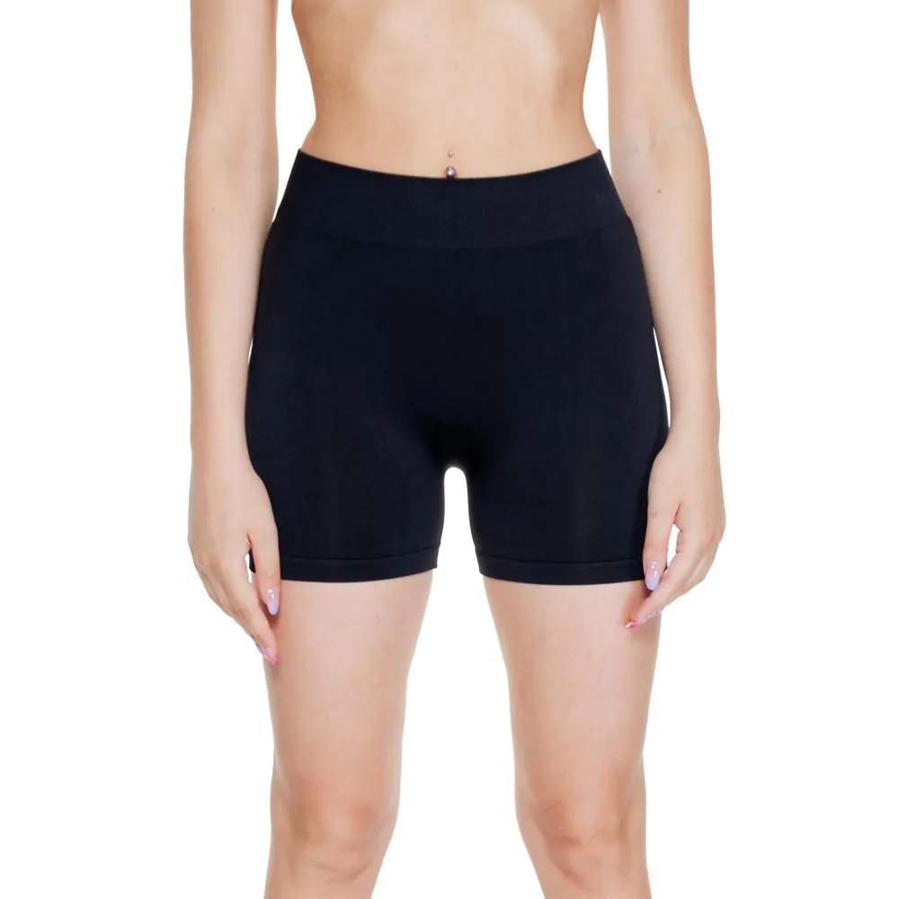 Vero Moda Women's Black Polyamide Short