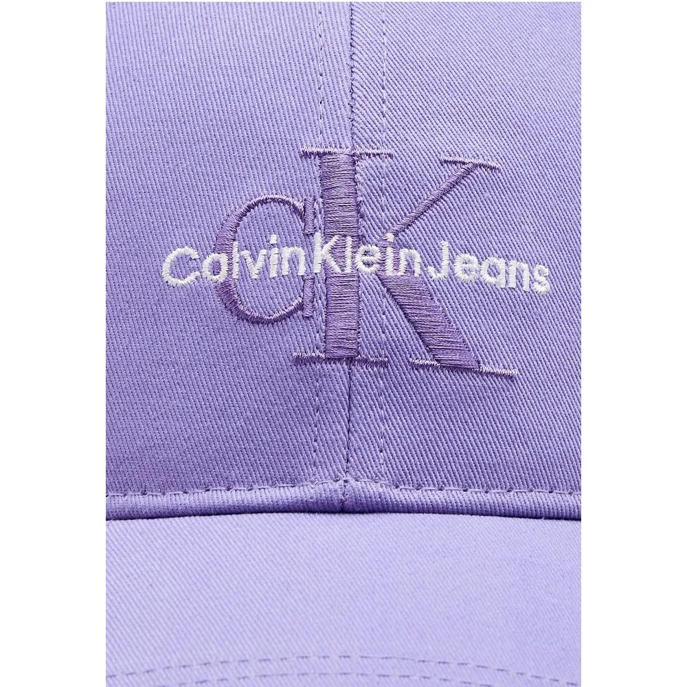 Calvin Klein Jeans Women's Purple Cotton Cotton Hat