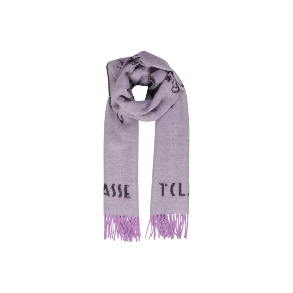 Alviero Martini Prima Classe Women's Purple Polyacrylic Scarf