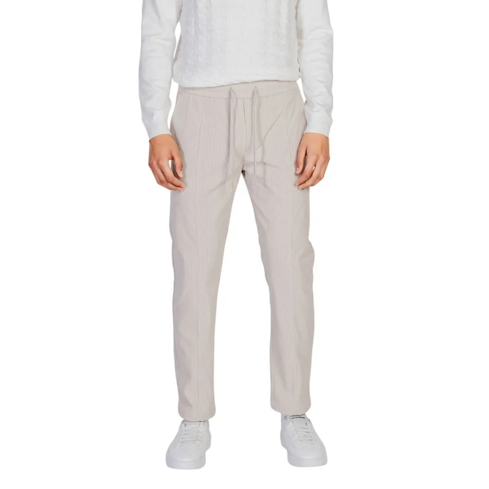 Antony Morato Men's Beige Polyester Jeans & Pant