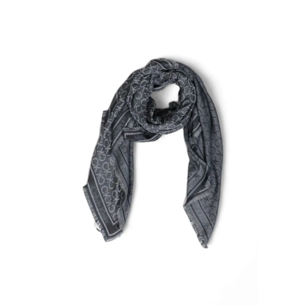 Calvin Klein Women's Black Modal Scarf