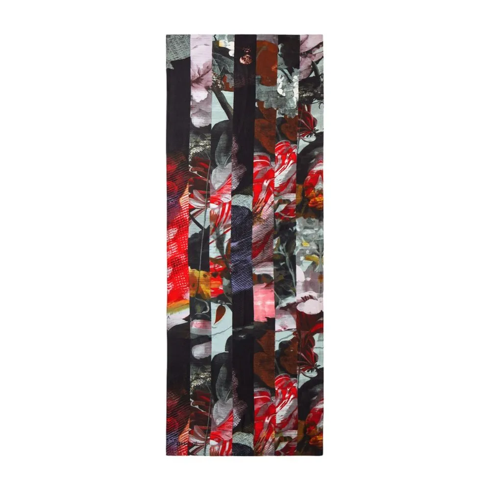 Desigual Women's Purple Polyester Scarf