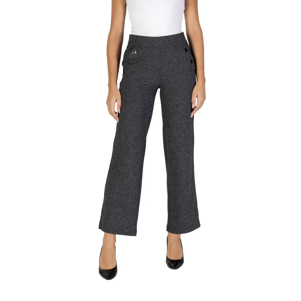 Street One Women's Black Polyester Jeans & Pant