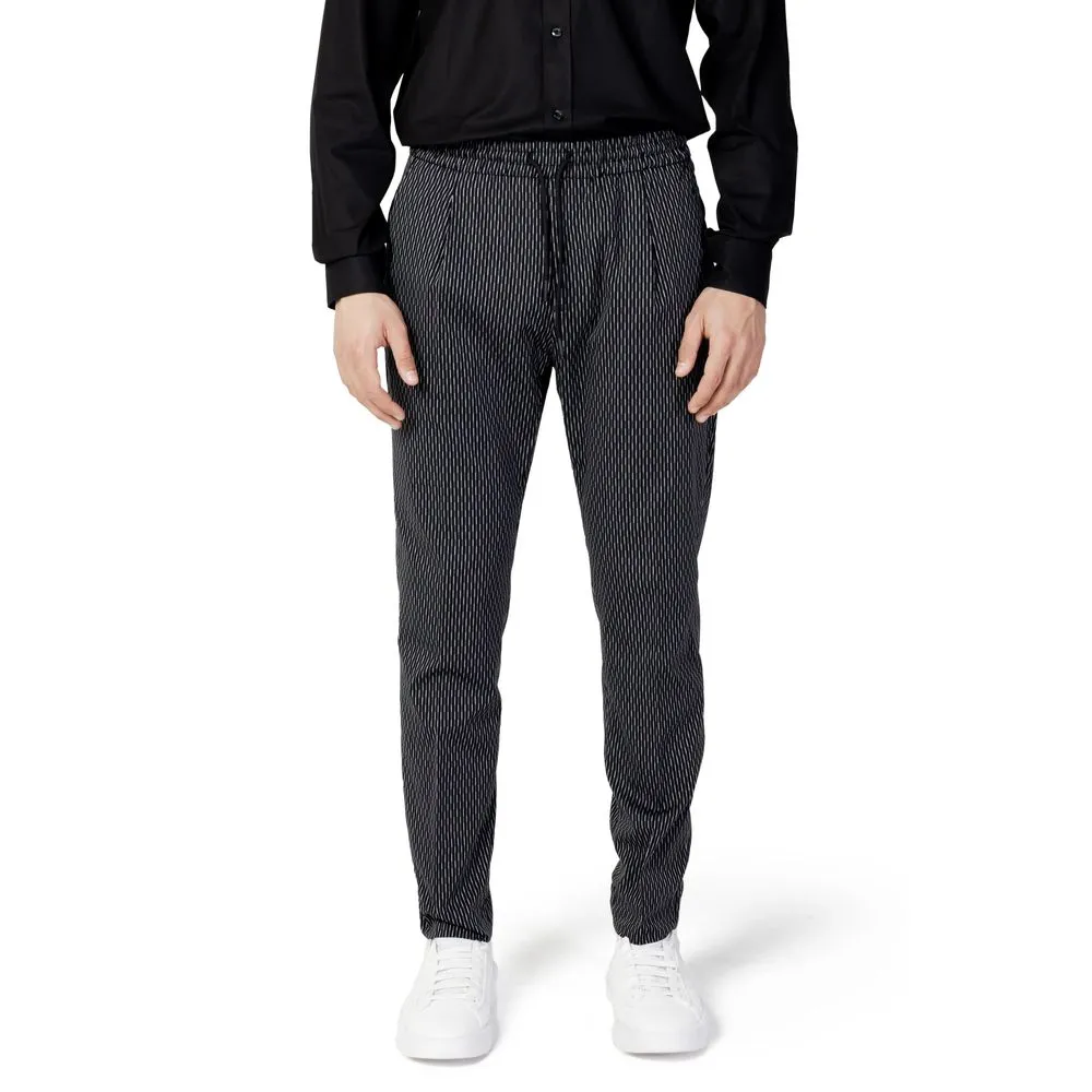 Antony Morato Men's Black Cotton Jeans & Pant