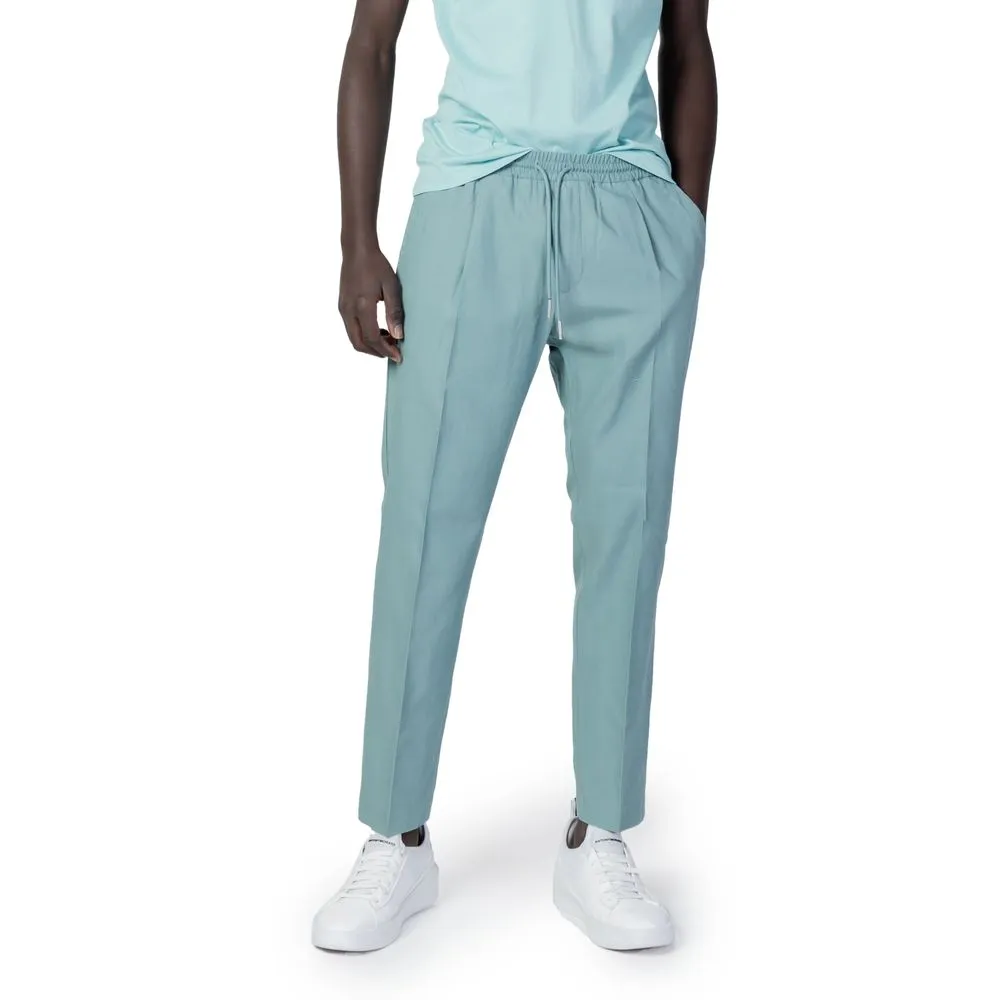 Antony Morato Men's Green Tencel Jeans & Pant