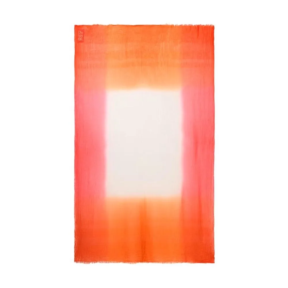 Desigual Women's Orange Polyester Scarf
