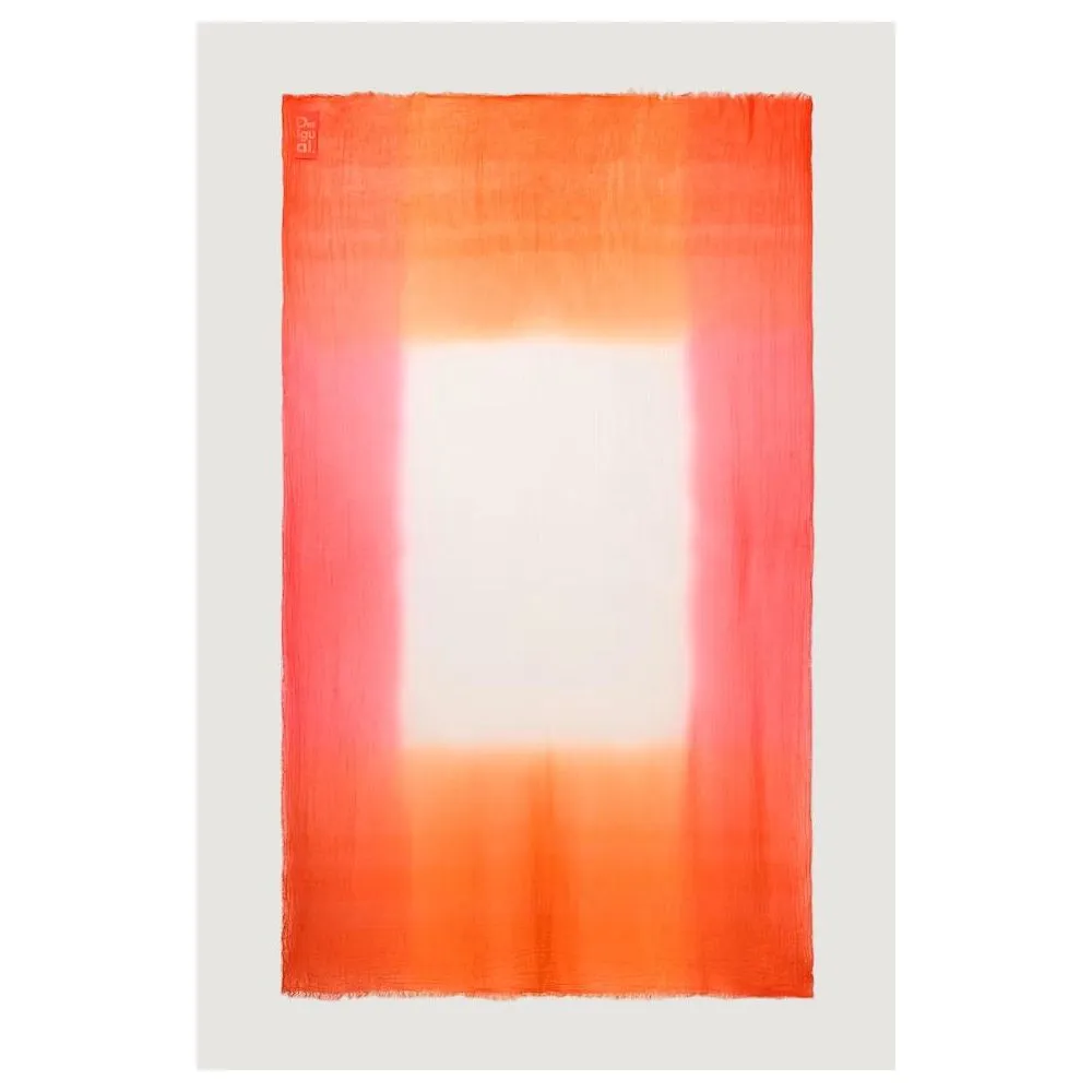 Desigual Women's Orange Polyester Scarf