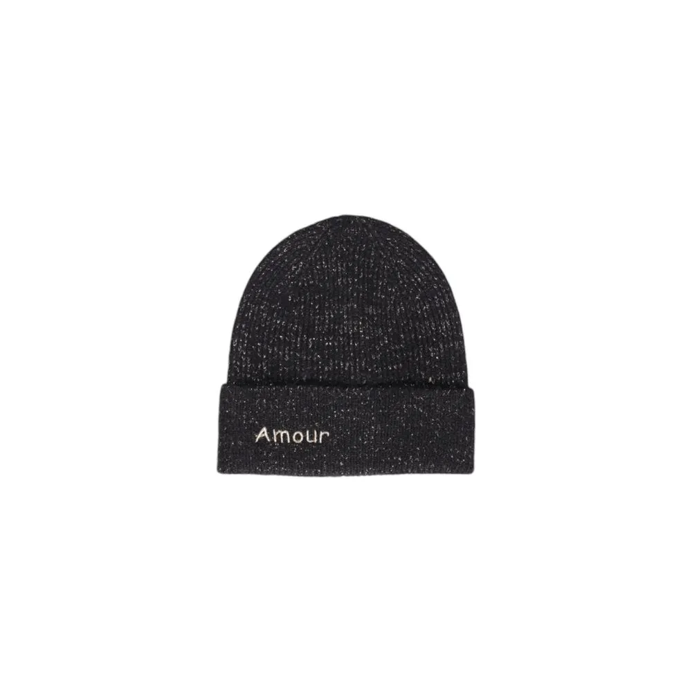 Black Polyester Polyester Hat