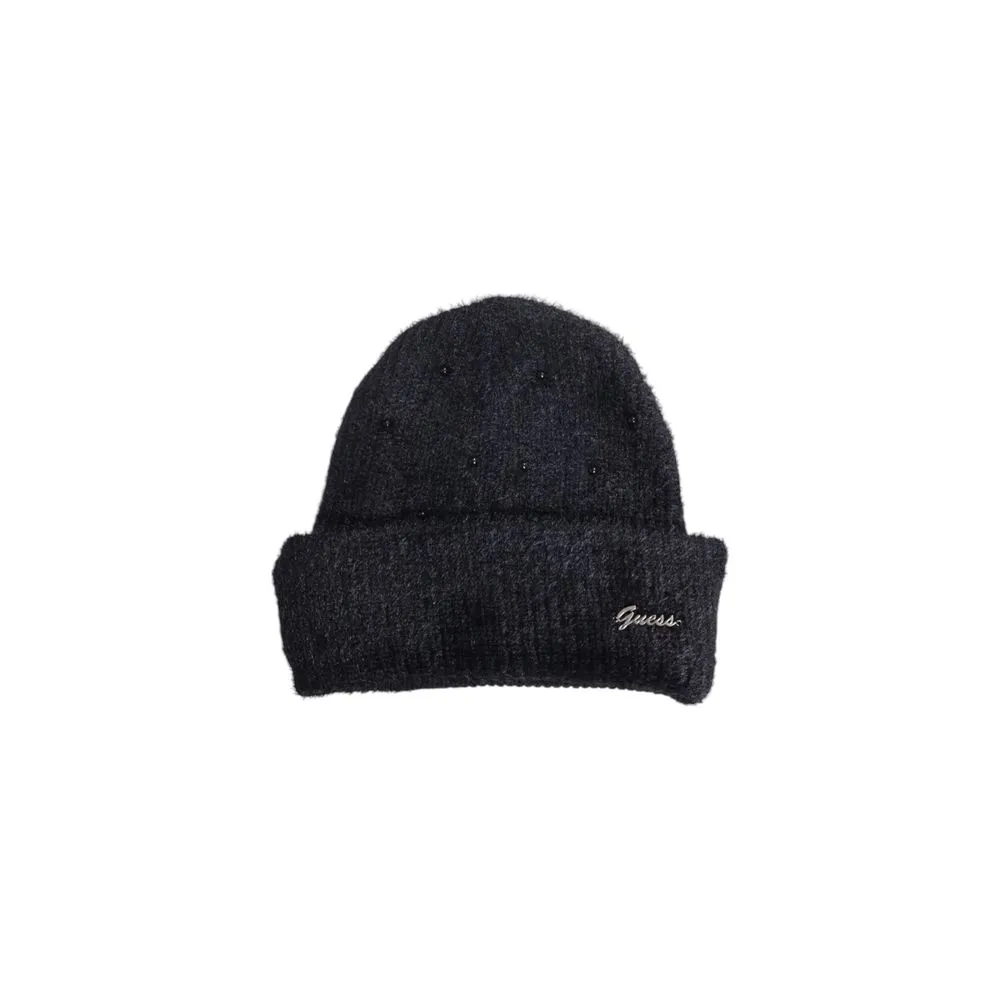 Guess Women's Black Cotton Hat