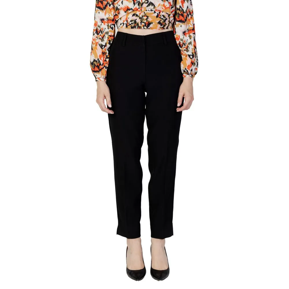 Only Women's Black Recycled Polyester Jeans & Pant
