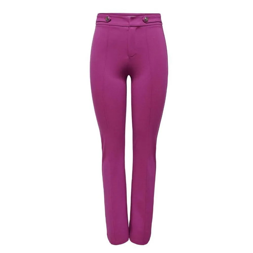 Only Women's Pink Viscose Jeans & Pant