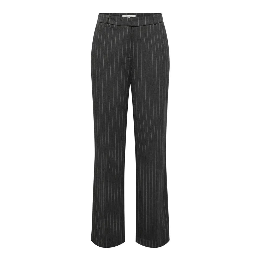 Only Women's Gray Polyester Jeans & Pant