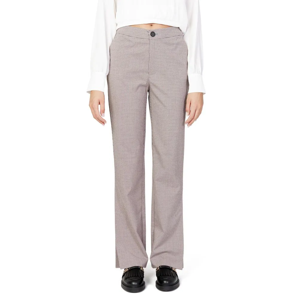 Only Women's Beige Polyester Jeans & Pant