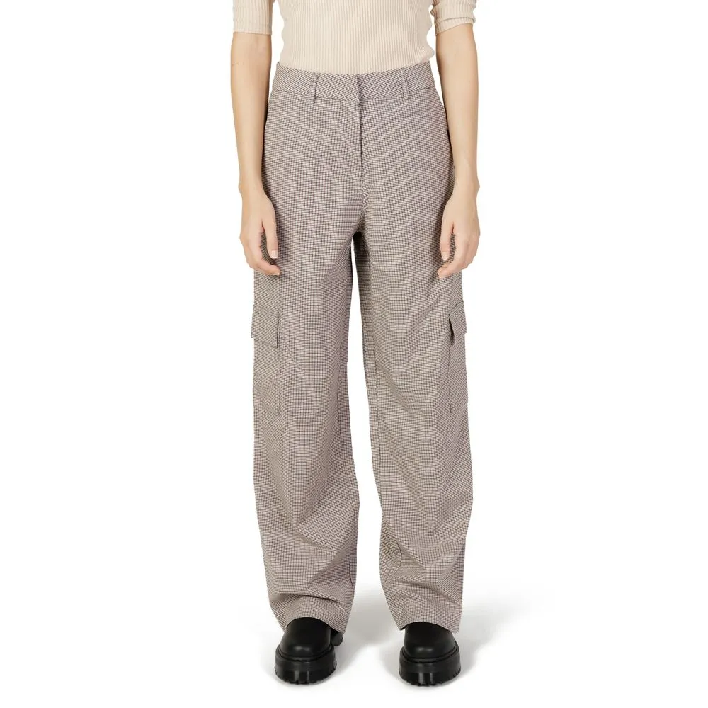 Only Women's Beige Polyester Jeans & Pant