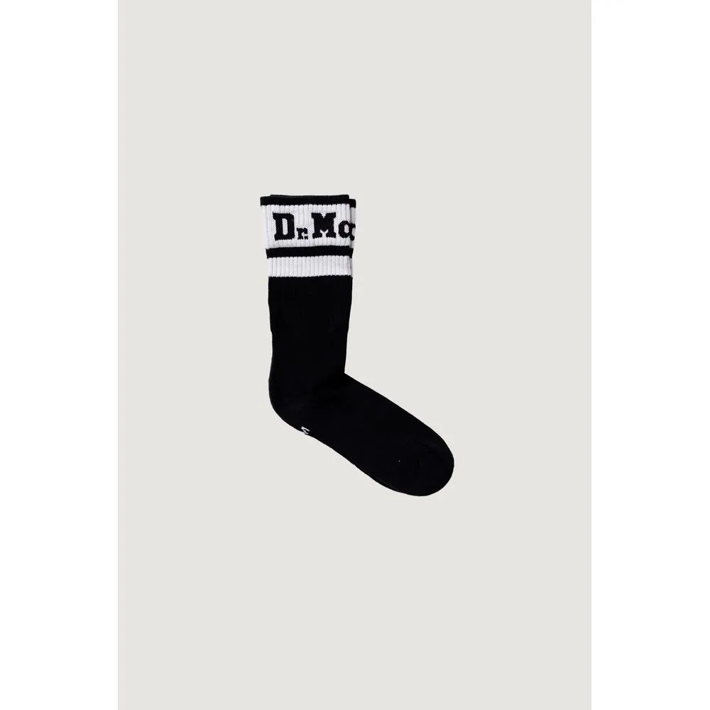 Dr. Martens Men's Black Polyester Sock