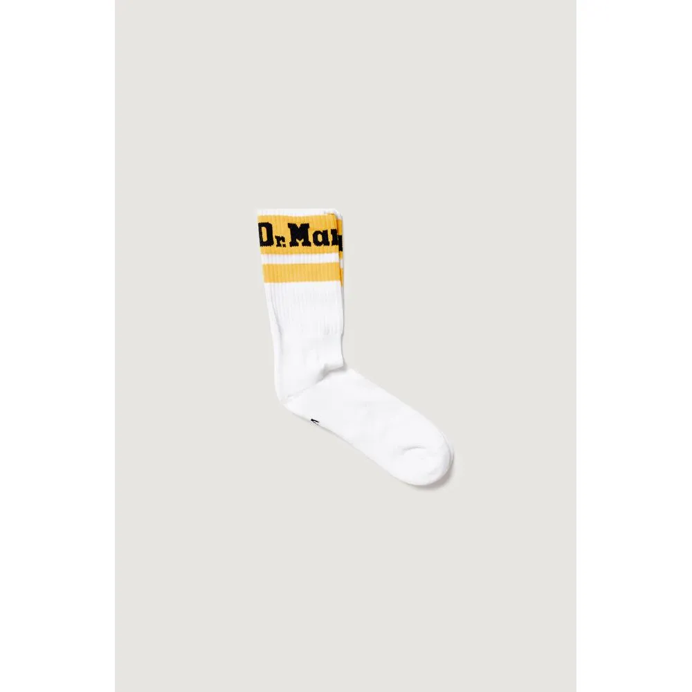 Dr. Martens Women's White Polyester Tights & Sock