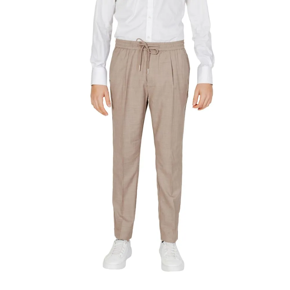 Antony Morato Men's Beige Polyester Jeans & Pant