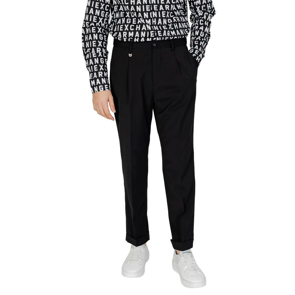 Antony Morato Men's Black Polyester Jeans & Pant