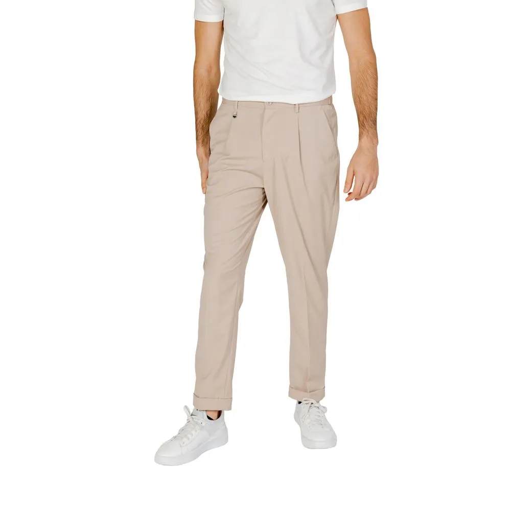 Antony Morato Men's Beige Polyester Jeans & Pant