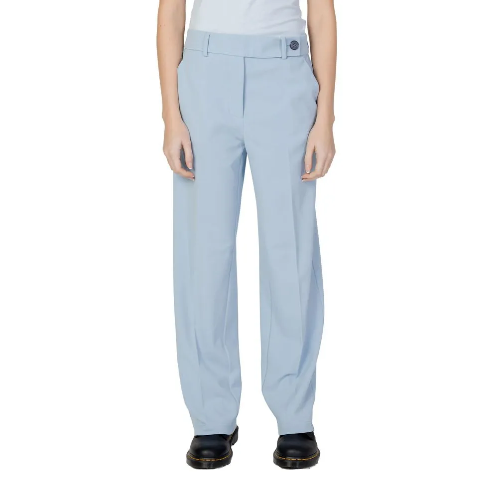 Only Women's Blue Polyester Jeans & Pant