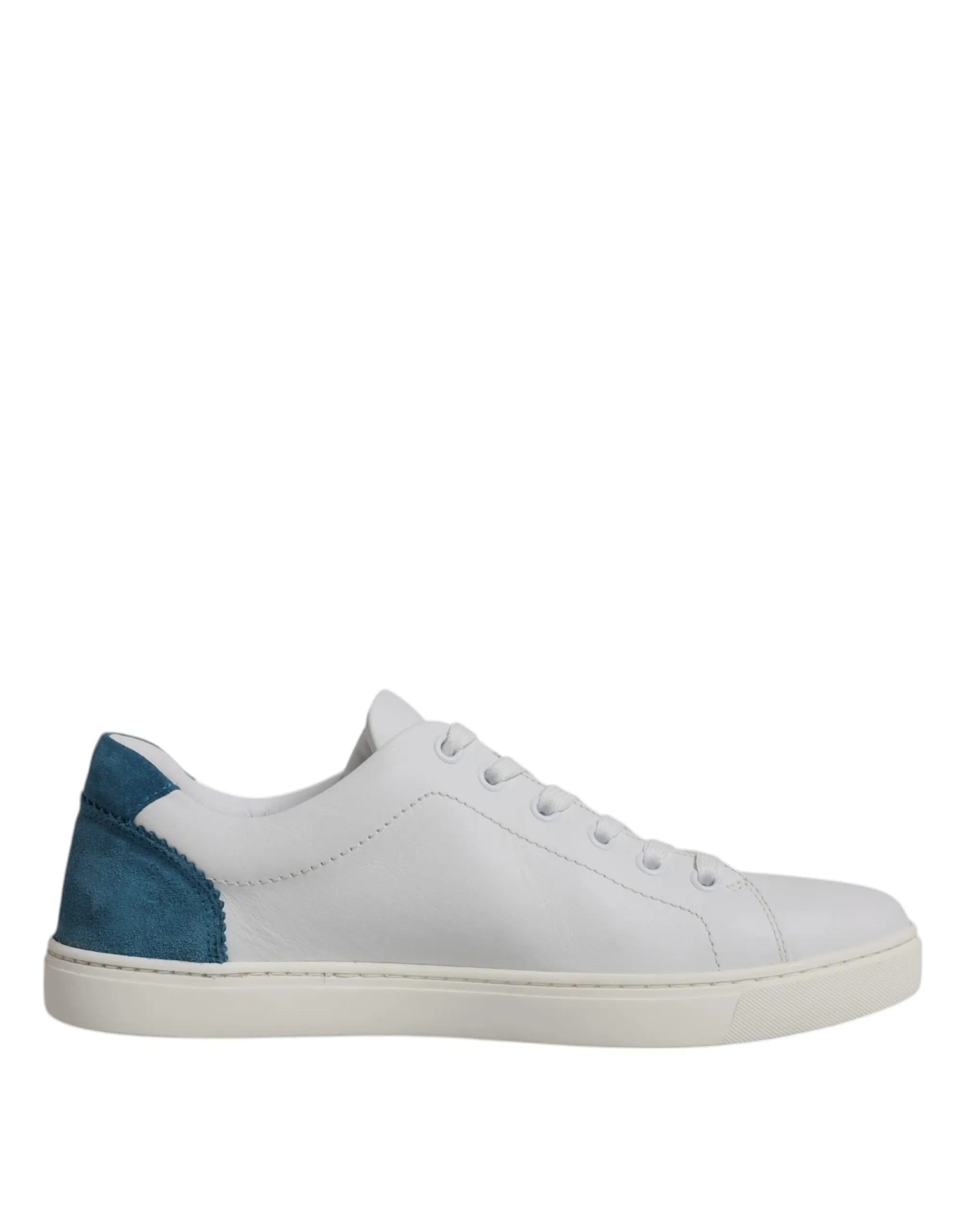 Dolce & Gabbana Women's White London Calf Leather Sneakers Shoes