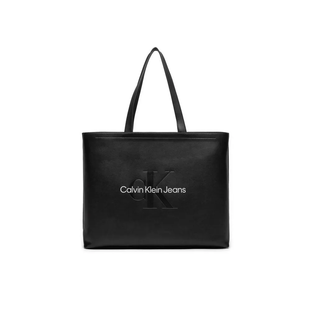 Calvin Klein Jeans Women's Black Polyethylene Handbag